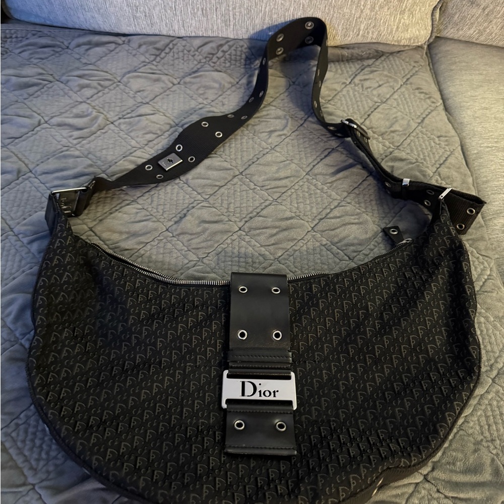 Christian Dior John Galliano Street Chic Hobo Crossbody Bag